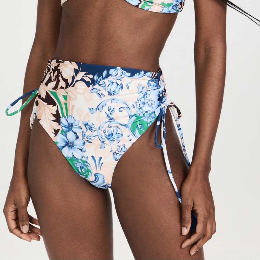 AGUA BENDITA HIGH WAISTED BIKINI BOTTOM NWT